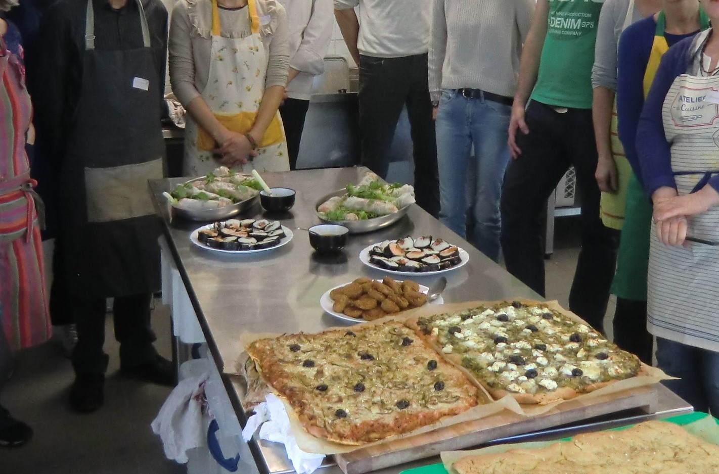 Atelier participatif de cuisine animé par Gilles Daveau